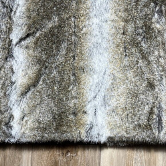 NWT Weatherproof Black Reversible Faux Fur Vest- Women Size Large - Picture 16 of 16